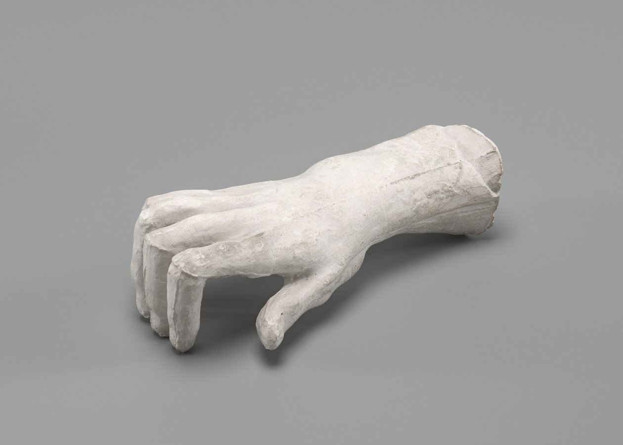 Mano derecha, posiblemente 1880 de Auguste Rodin