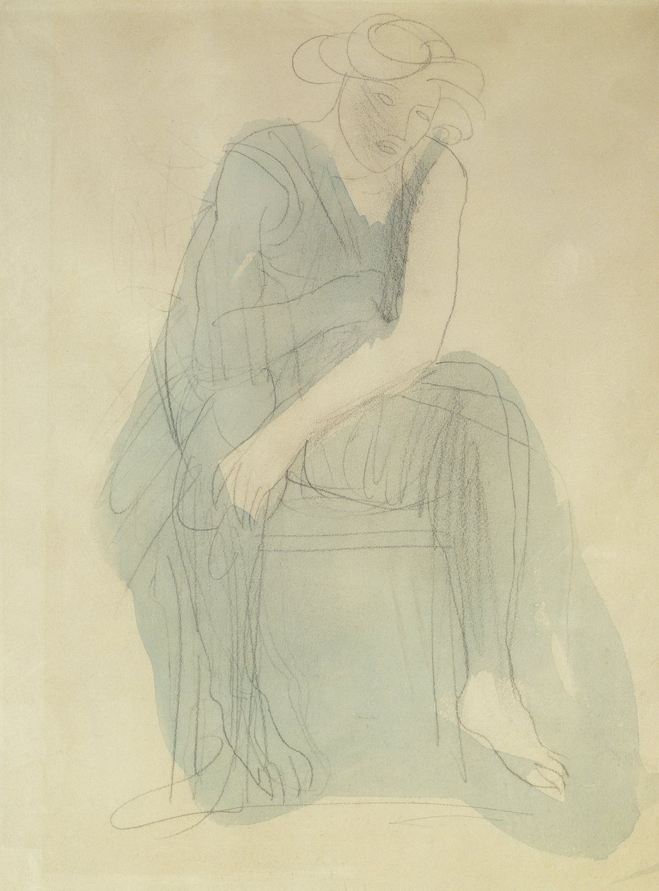 Mujer sentada de Auguste Rodin