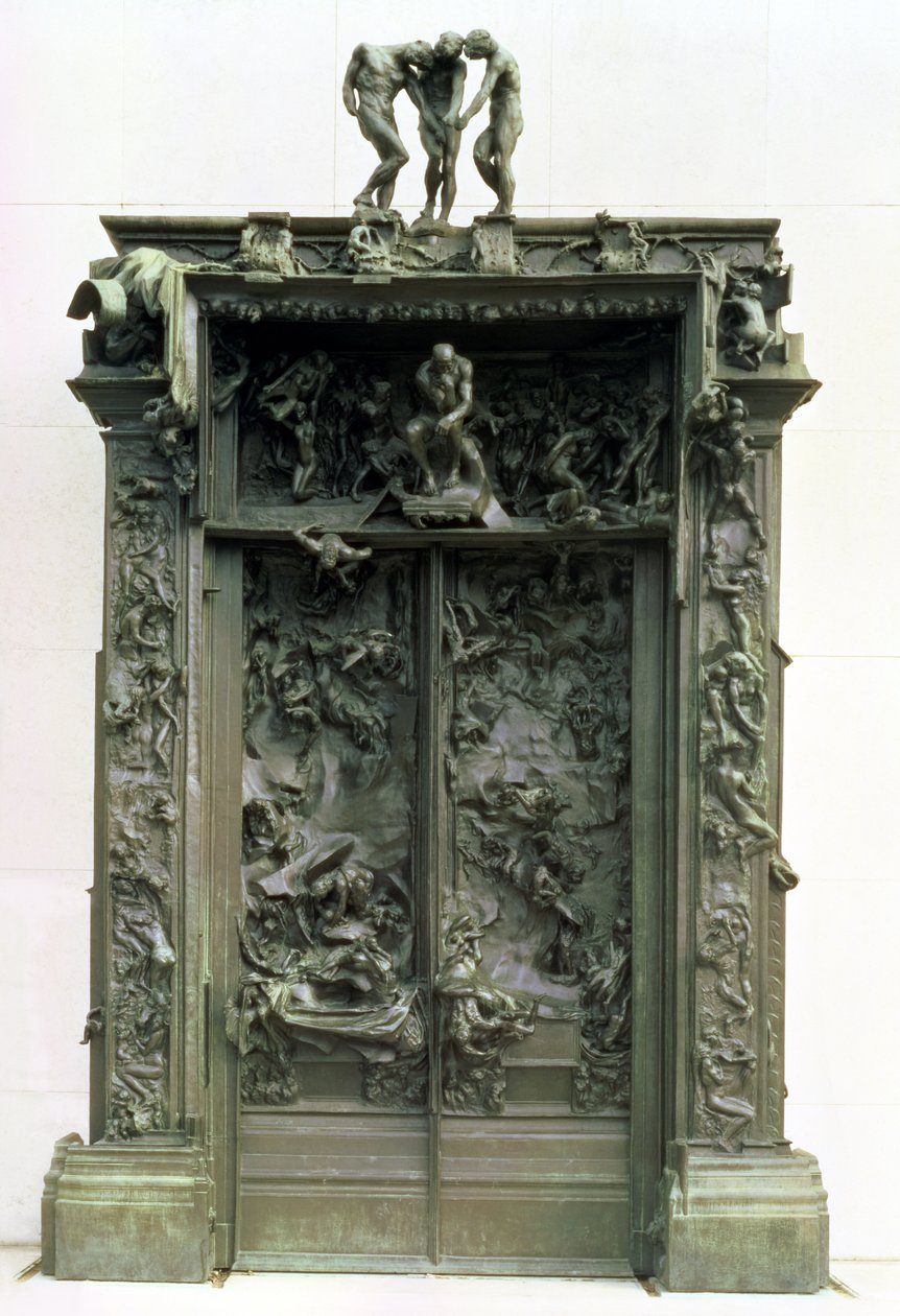 Las puertas del infierno, 1880-90 de Auguste Rodin