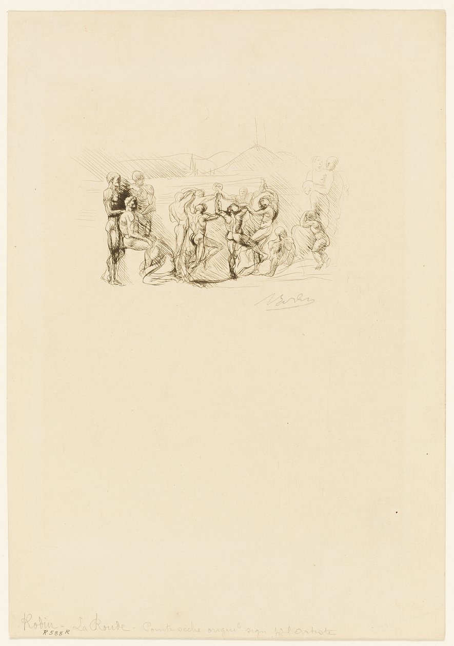 La ronda de Auguste Rodin