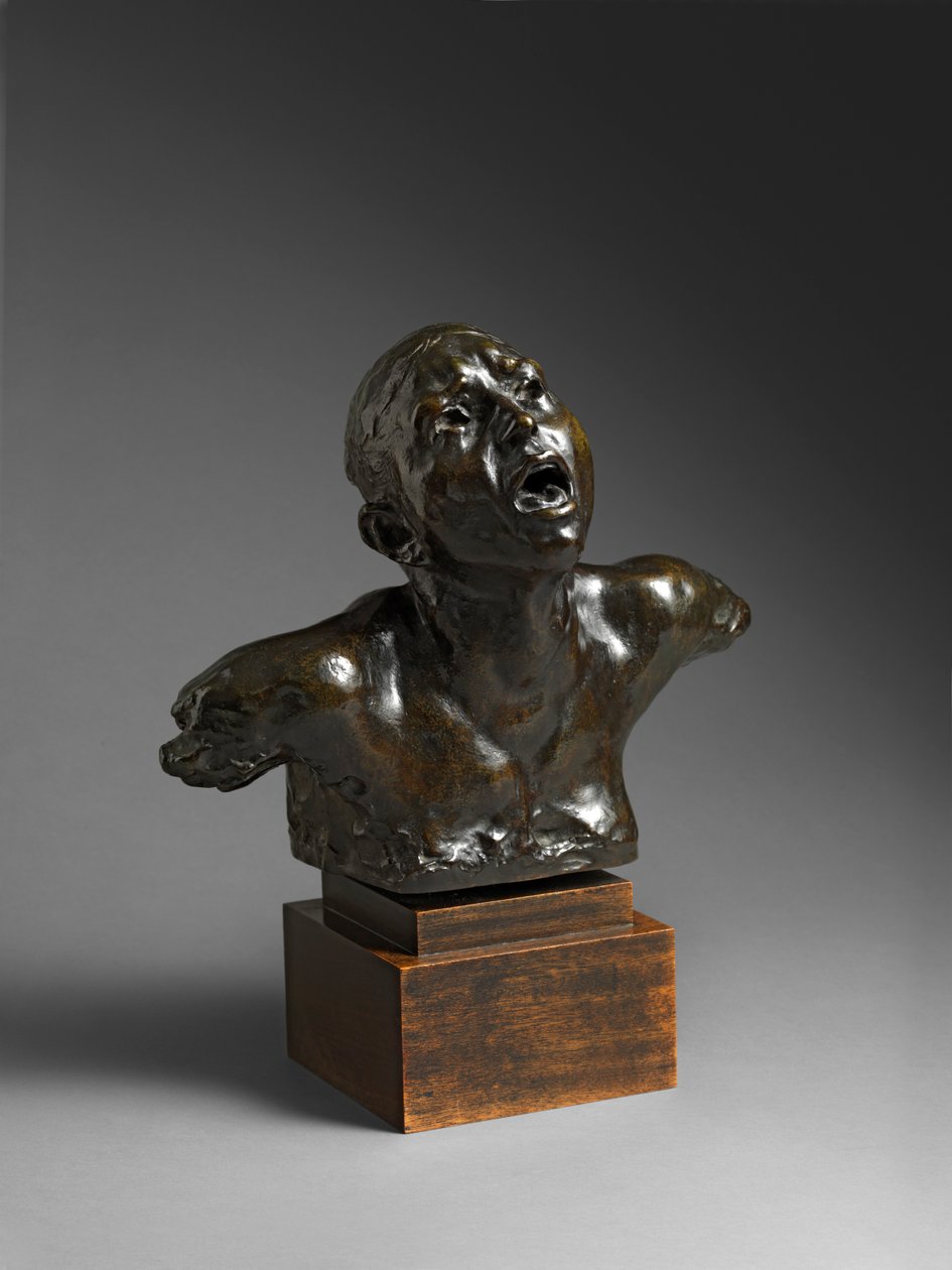 El Grito, antes de 1886 de Auguste Rodin