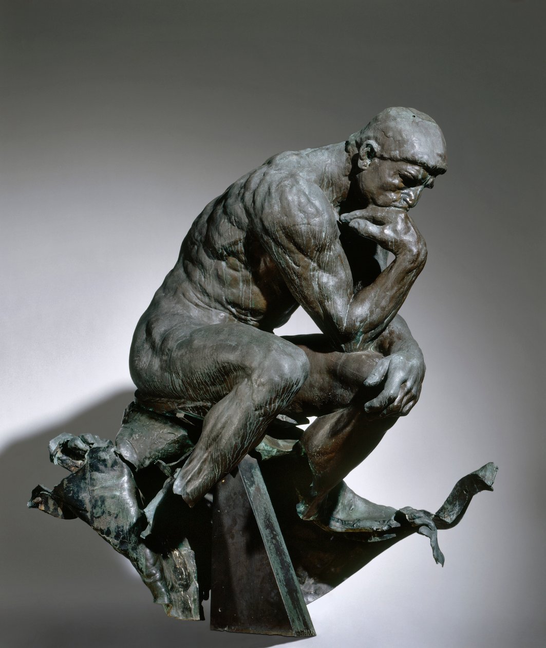 El pensador, 1880-1881 de Auguste Rodin