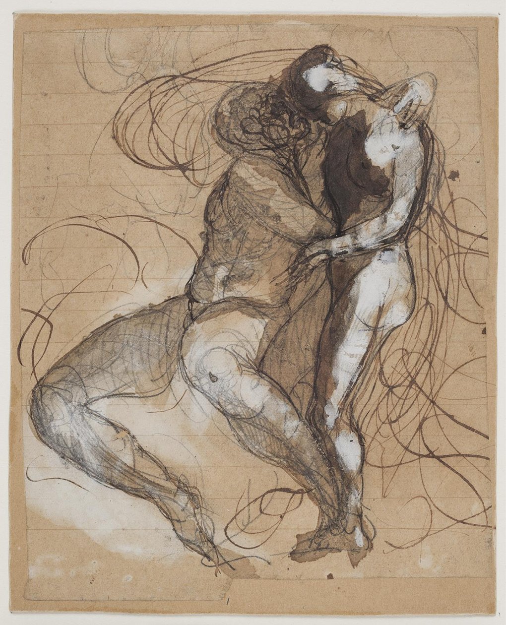 Dos amantes de Auguste Rodin