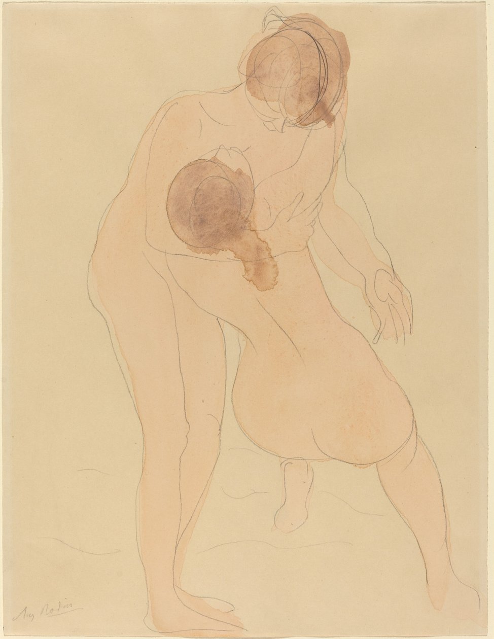 Dos figuras de Auguste Rodin