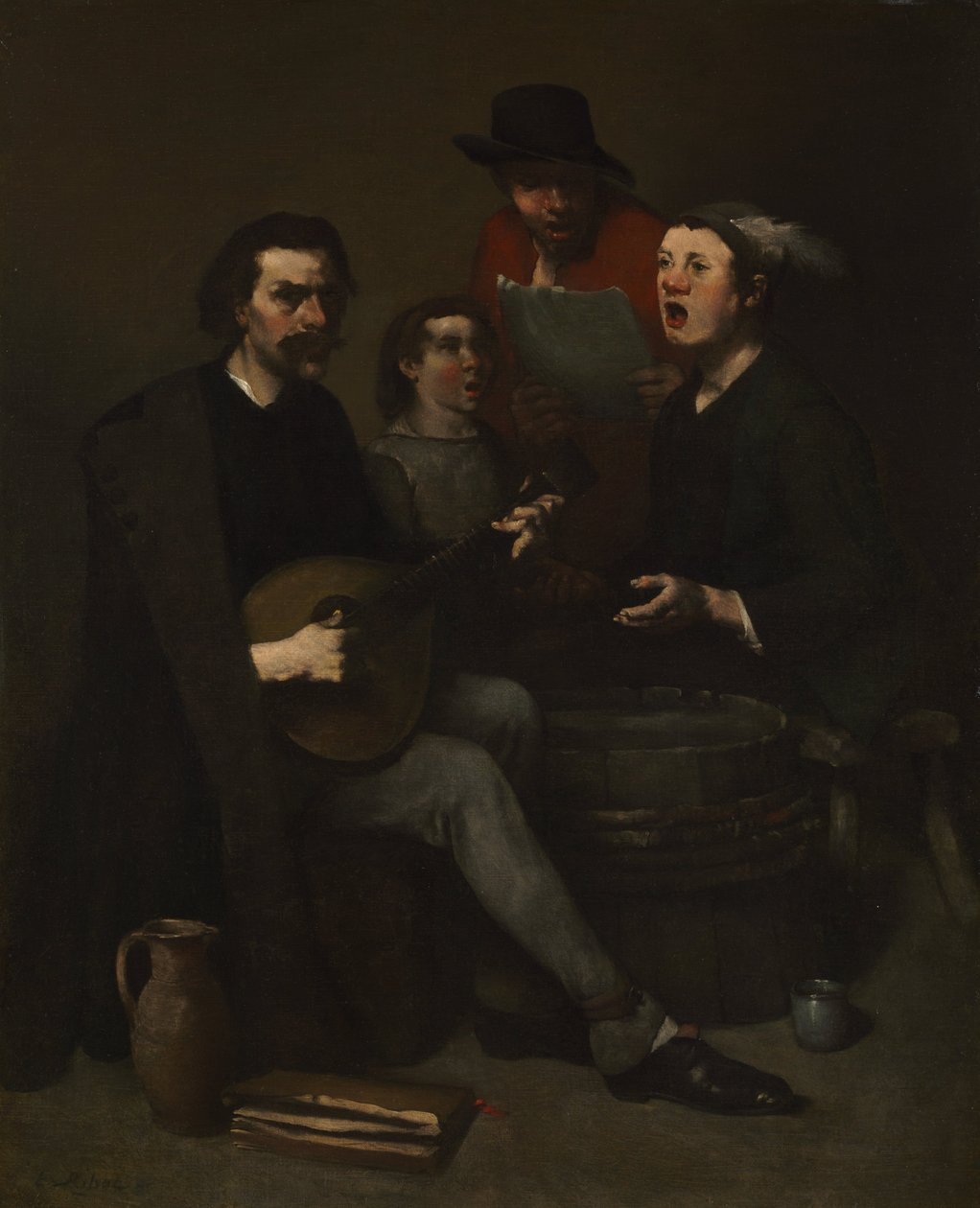 Cantantes de Auguste Theodule Ribot