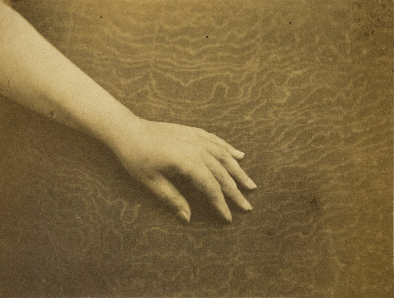 La mano de Madame Hugo de Auguste Vacquerie