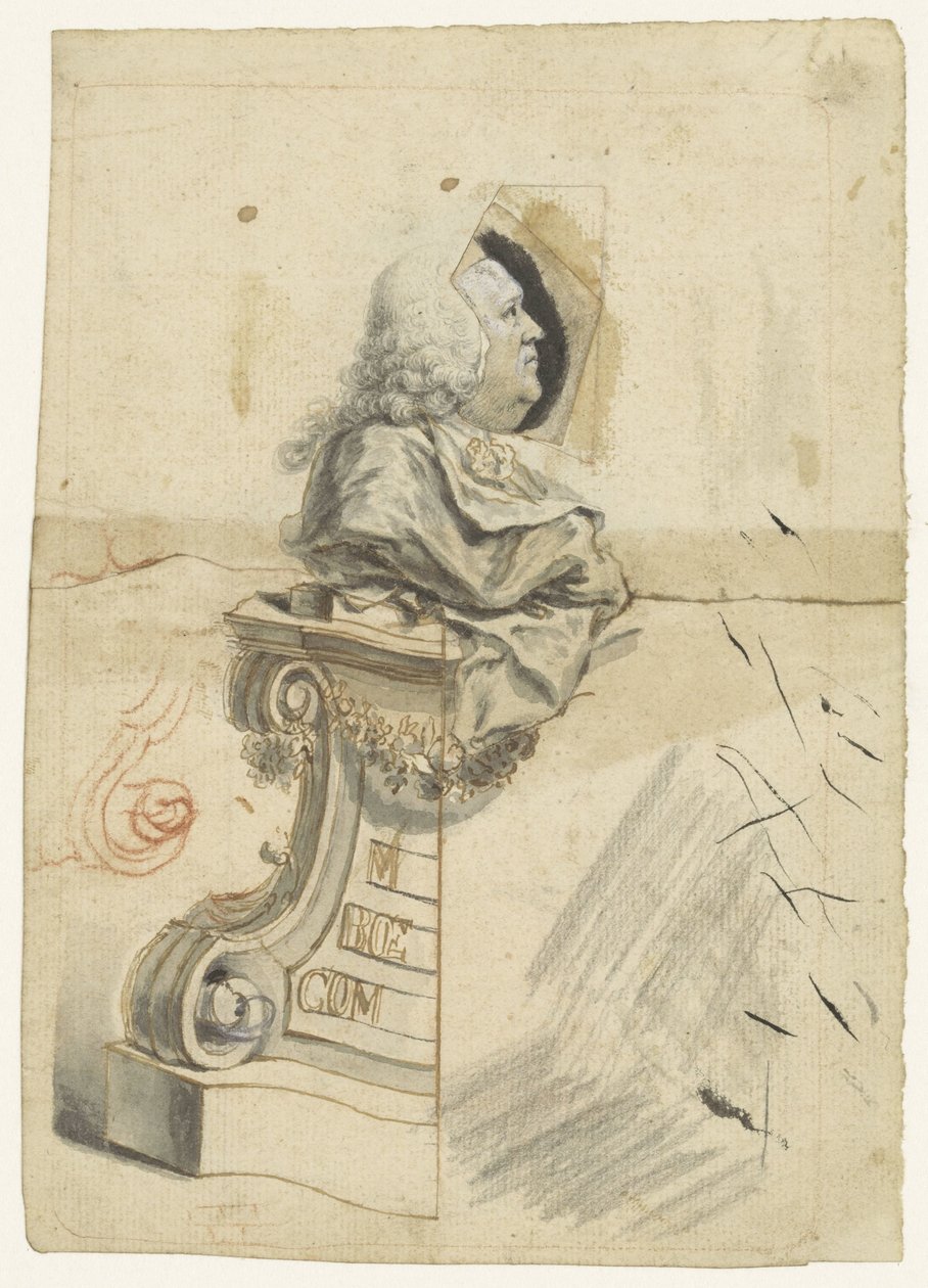 Retrato de Gerard van Swieten de Augustin Cipps
