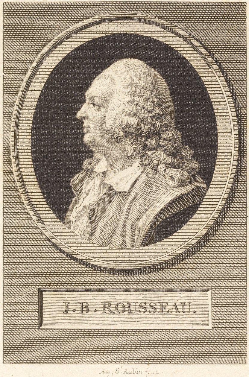 Jean-Baptiste Rousseau de Augustin de Saint Aubin
