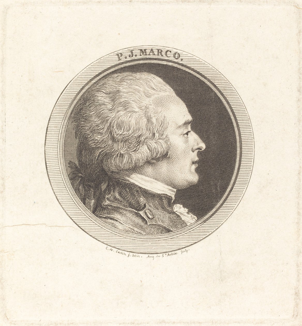 P.J. Marco de Augustin de Saint Aubin after Charles Nicolas Cochin II