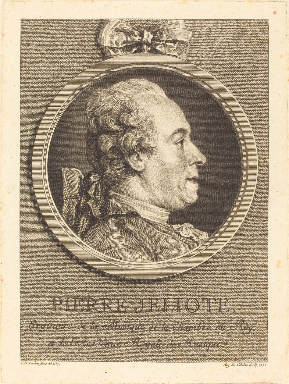 Pierre Jeliote de Augustin de Saint Aubin after Charles Nicolas Cochin II