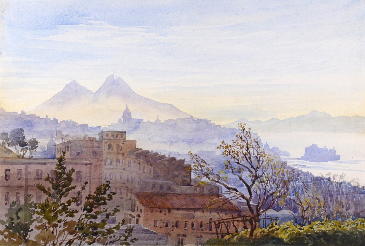 Nápoles desde el Vomero de Augustus John Cuthbert Hare
