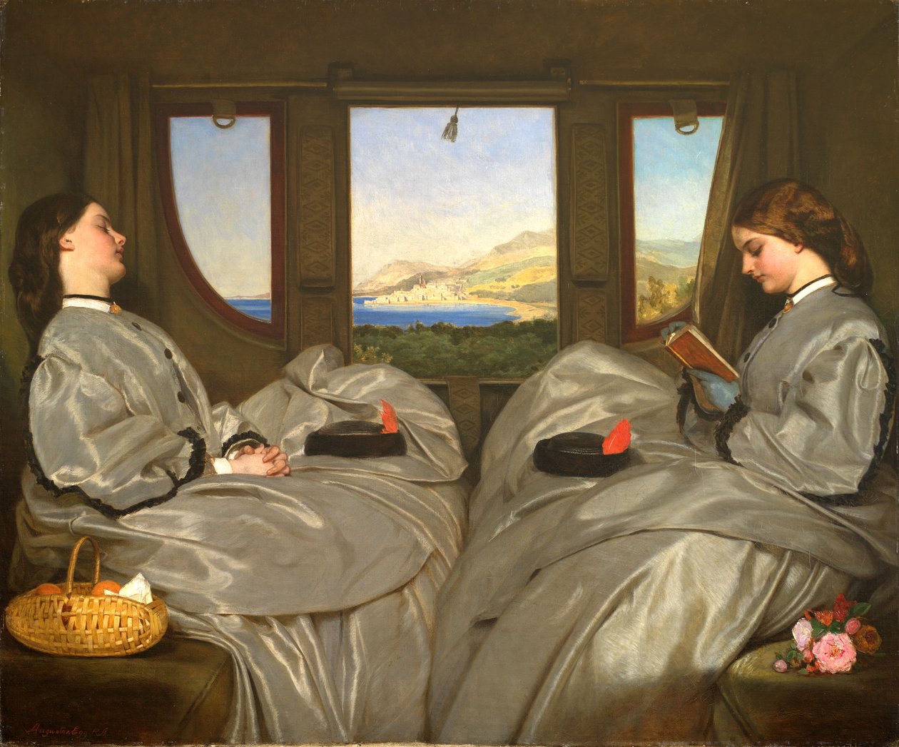 Los compañeros de viaje de Augustus Leopold Egg