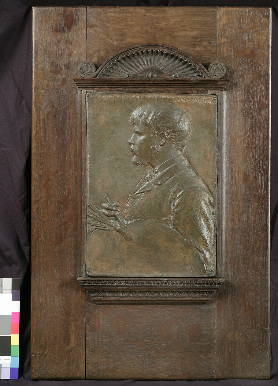 Jules Bastien-Lepage 1880 (bronce) de Augustus Saint Gaudens