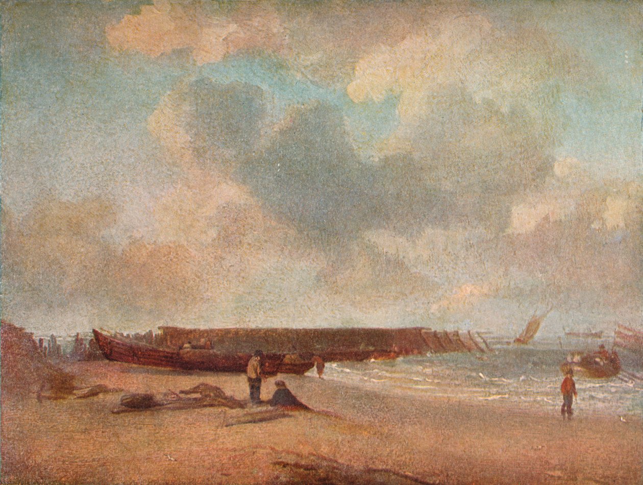 En la costa del mar, c1811 1904 de Augustus Wall Callcott