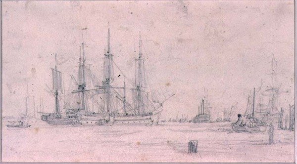 Estudios de composición de Augustus Wall Callcott