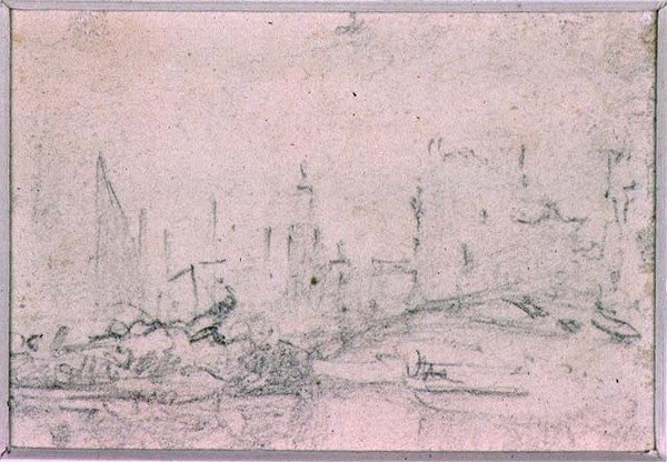 Estudios de composición de Augustus Wall Callcott