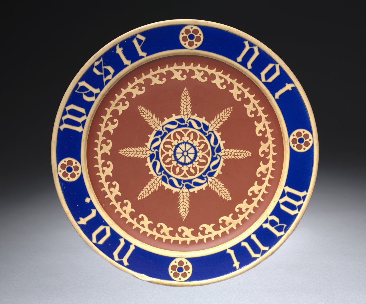 Plato de pan, c.1850 de Augustus Welby Northmore Pugin