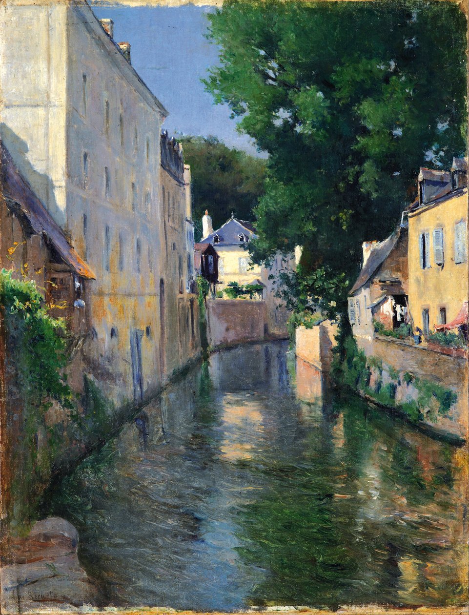 El río Isole (Quimperlé) de Aureliano de Beruete