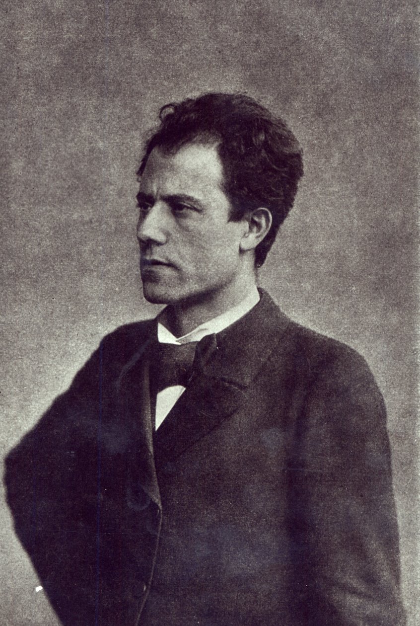 Retrato de Gustav Mahler, 1897 de Austrian Photographer