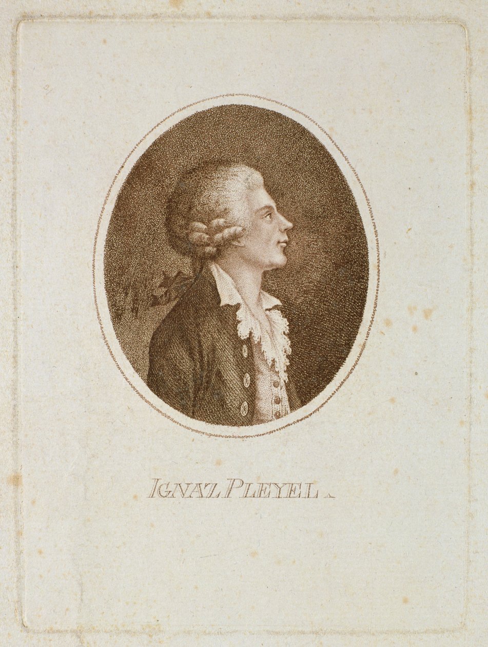 Retrato de Ignace Pleyel (1757-1831) de Austrian School