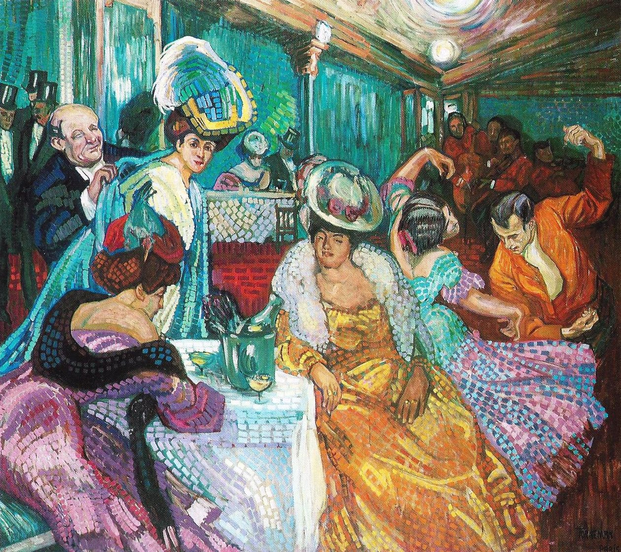 Café nocturno I de Axel Törneman