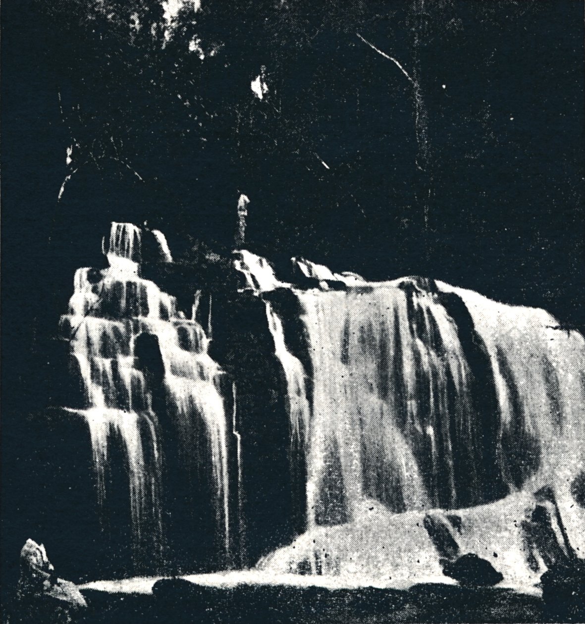 Cascada en el Río Dourado Lencoes, 1895 de Axel Frick