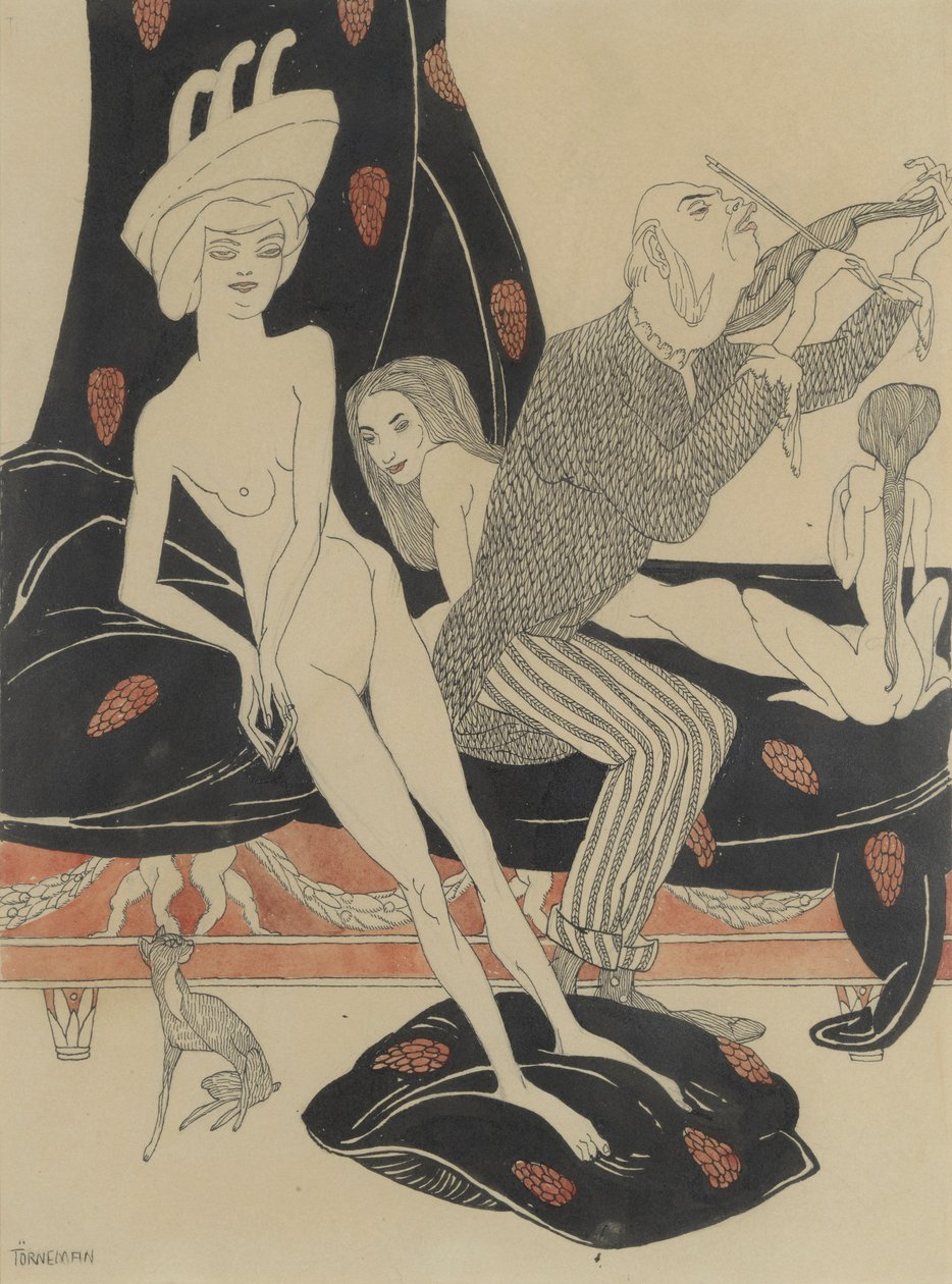 Escena de burdel de Axel Törneman