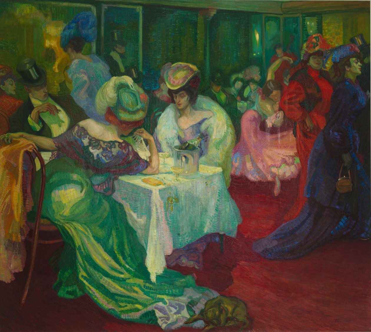 Café nocturno de Axel Törneman