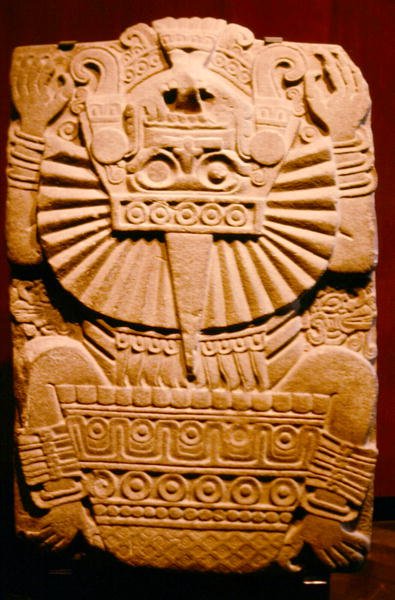 Dios de los cuerpos celestiales de Aztec