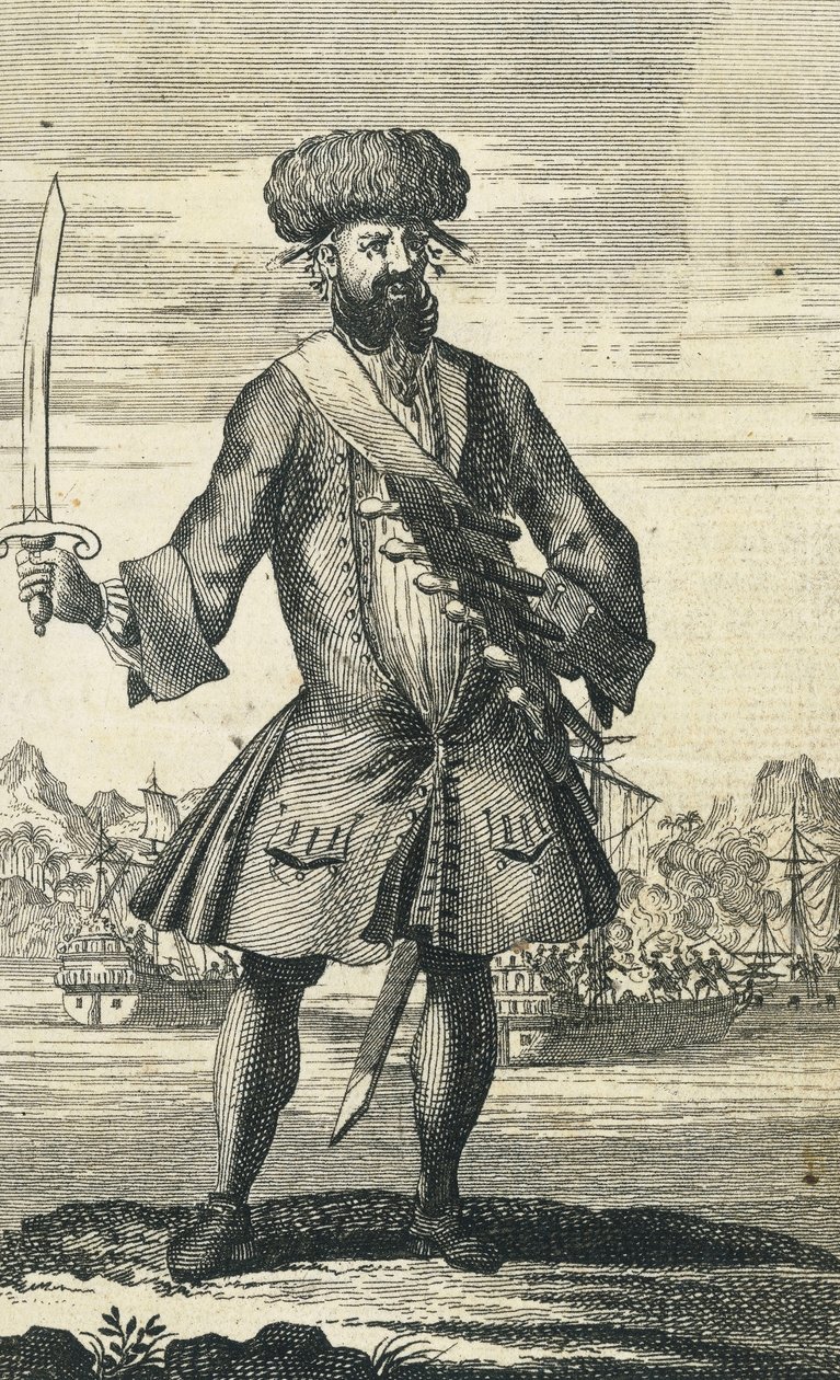 El pirata Barbanegra de B. Cole
