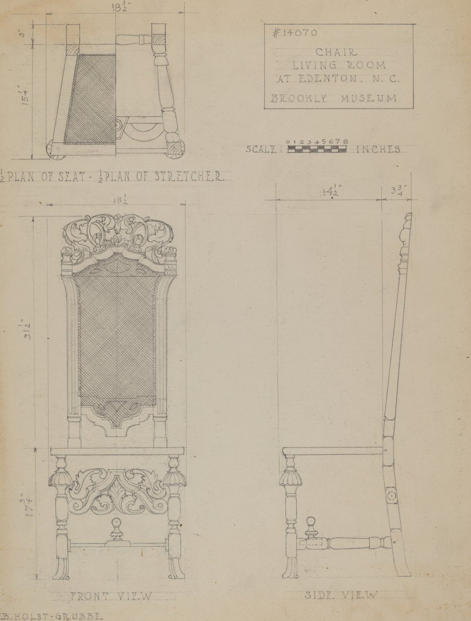 Silla de B. Holst Grubbe