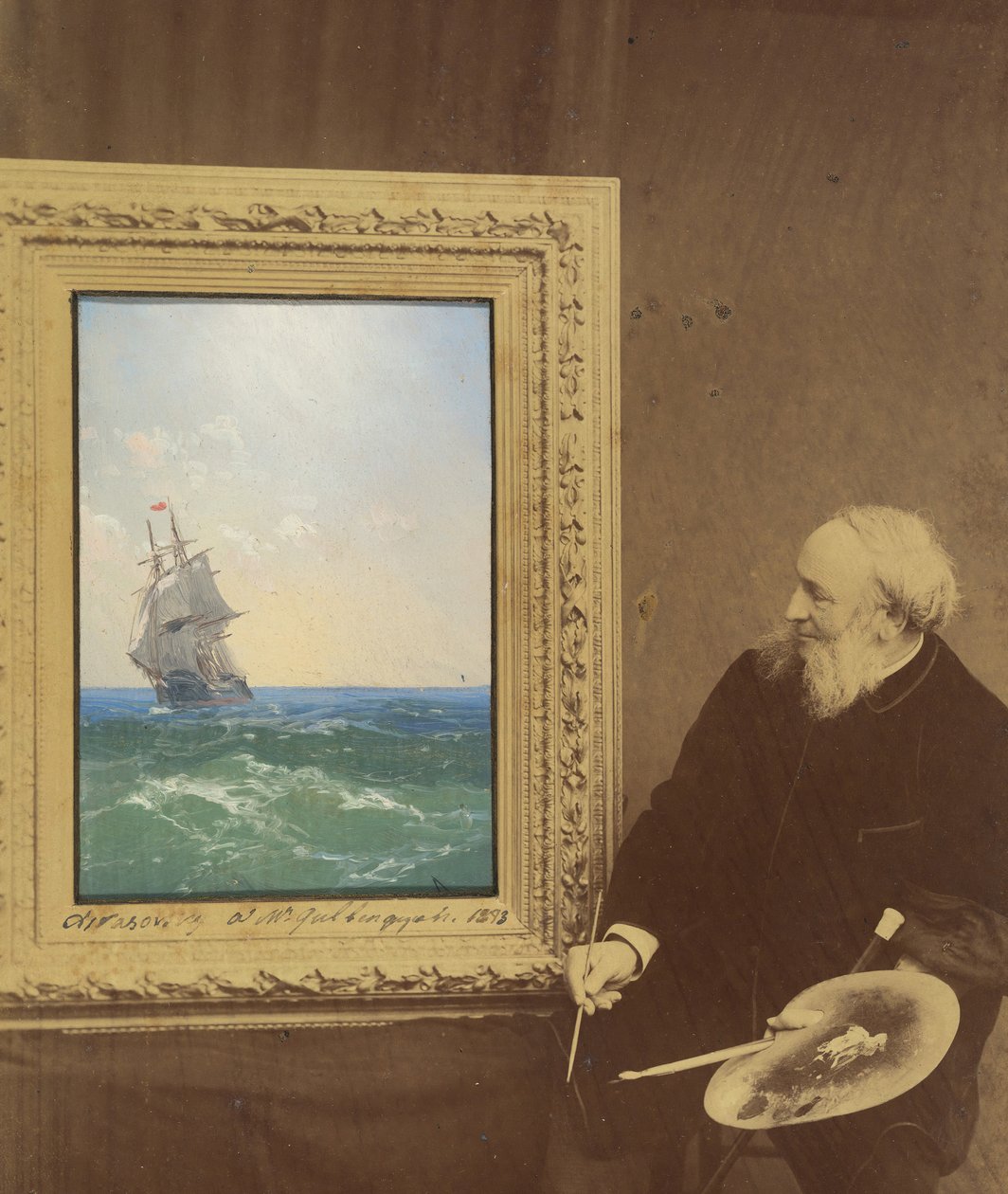 [Iván Constantinovich Aivazovski], 1893 de Babayeva Studio