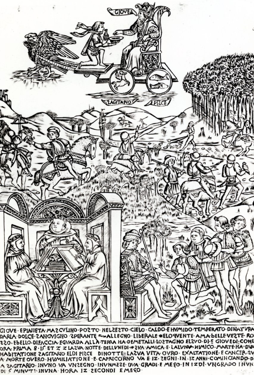 Júpiter, c.1464 de Baccio Baldini