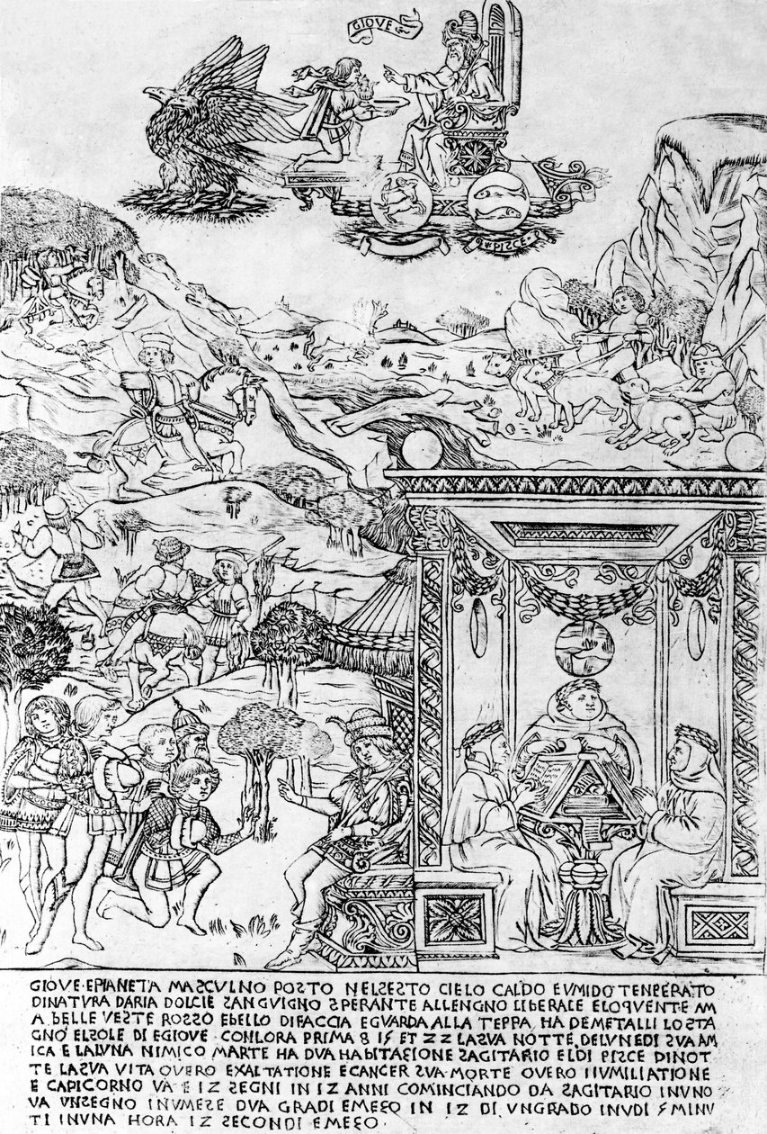 Júpiter, c.1464 de Baccio Baldini
