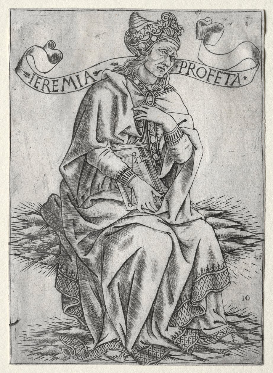 Los Profetas: Jeremías, c. 1470-75 de Baccio Baldini
