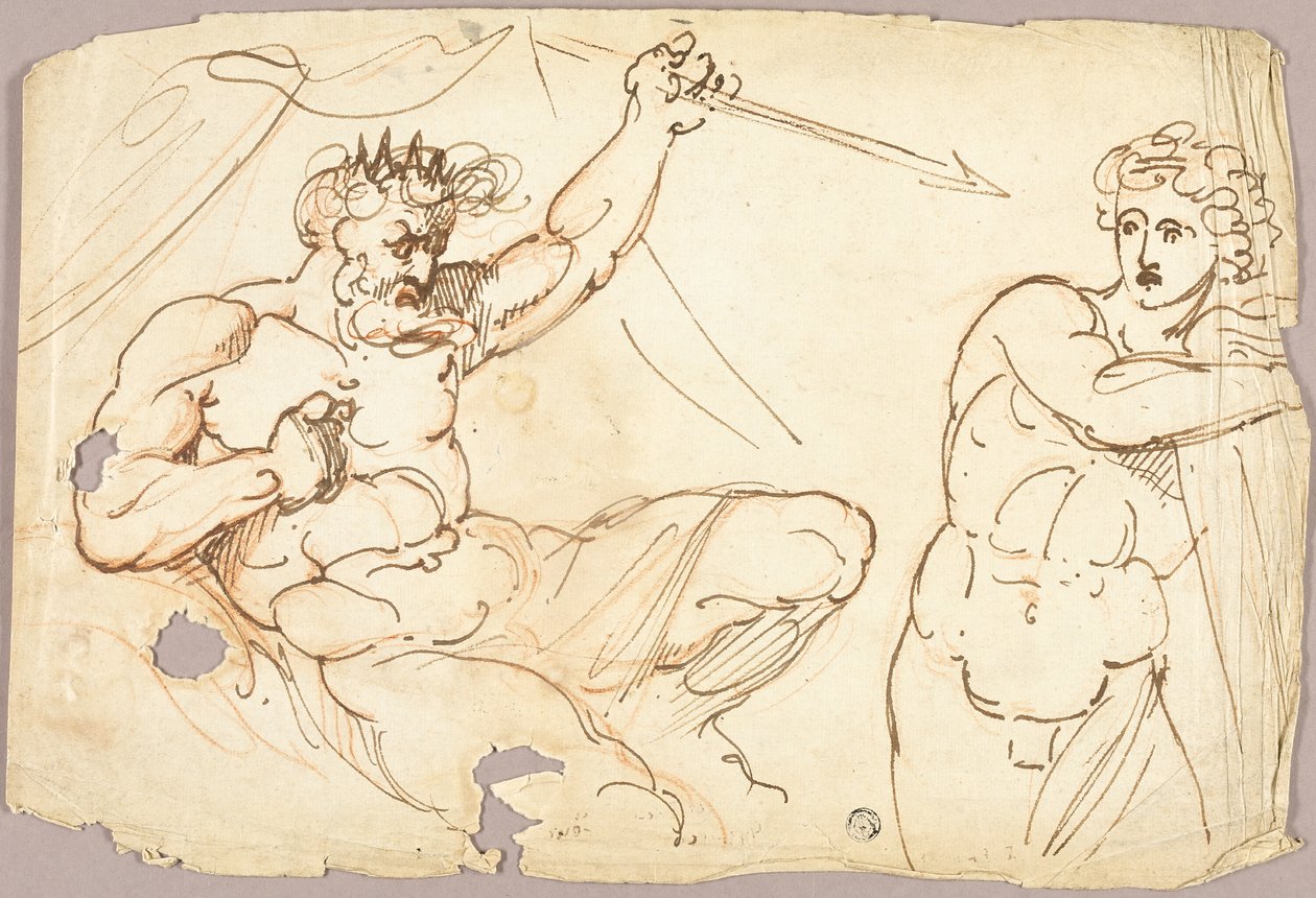 Saúl y David de Baccio Bandinelli