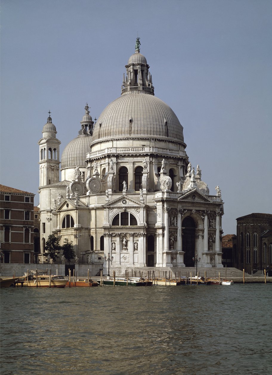 Vista de la Basílica de Baldassare Longhena