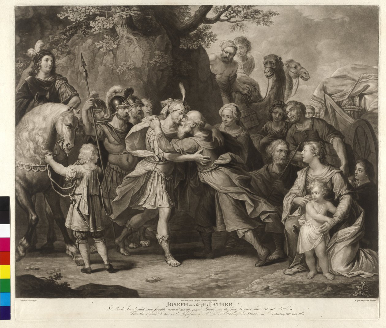 José saluda a su padre de Balthasar Beschey