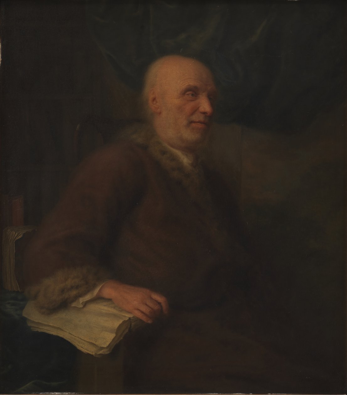 Retrato de un hombre de Balthasar Denner