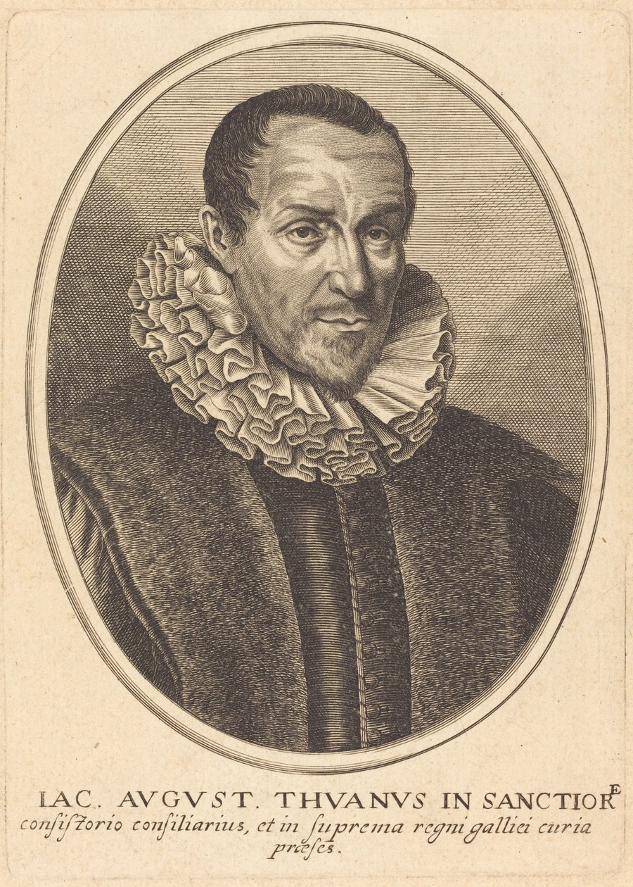 Jacques-Auguste de Thou de Balthasar Moncornet