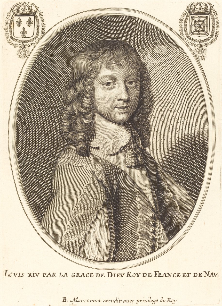 Luis XIV de Balthasar Moncornet