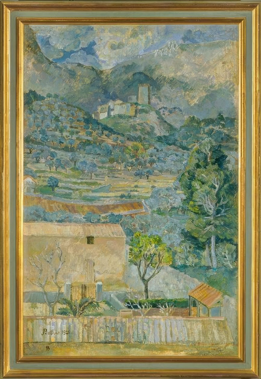 Paisaje provenzal de Baltusz Klossowski de Rola