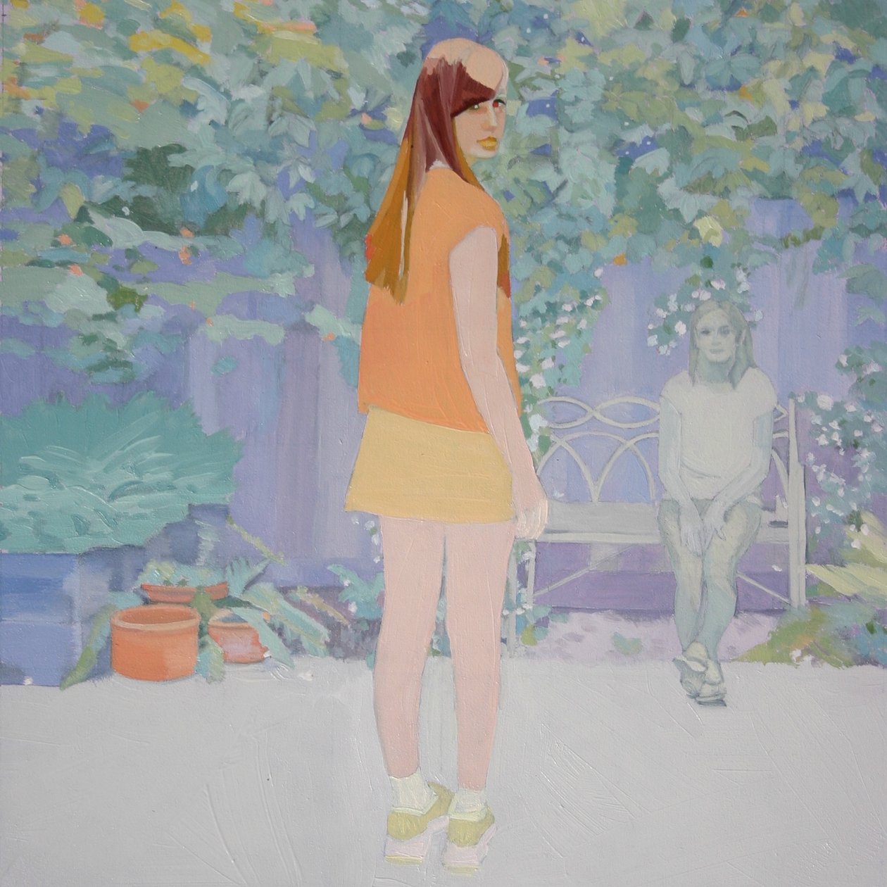 Chica en llamas, 2014 de Barbara Hoogeweegen