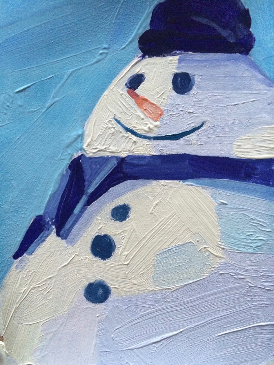 Muñeco de Nieve de Barbara Hoogeweegen
