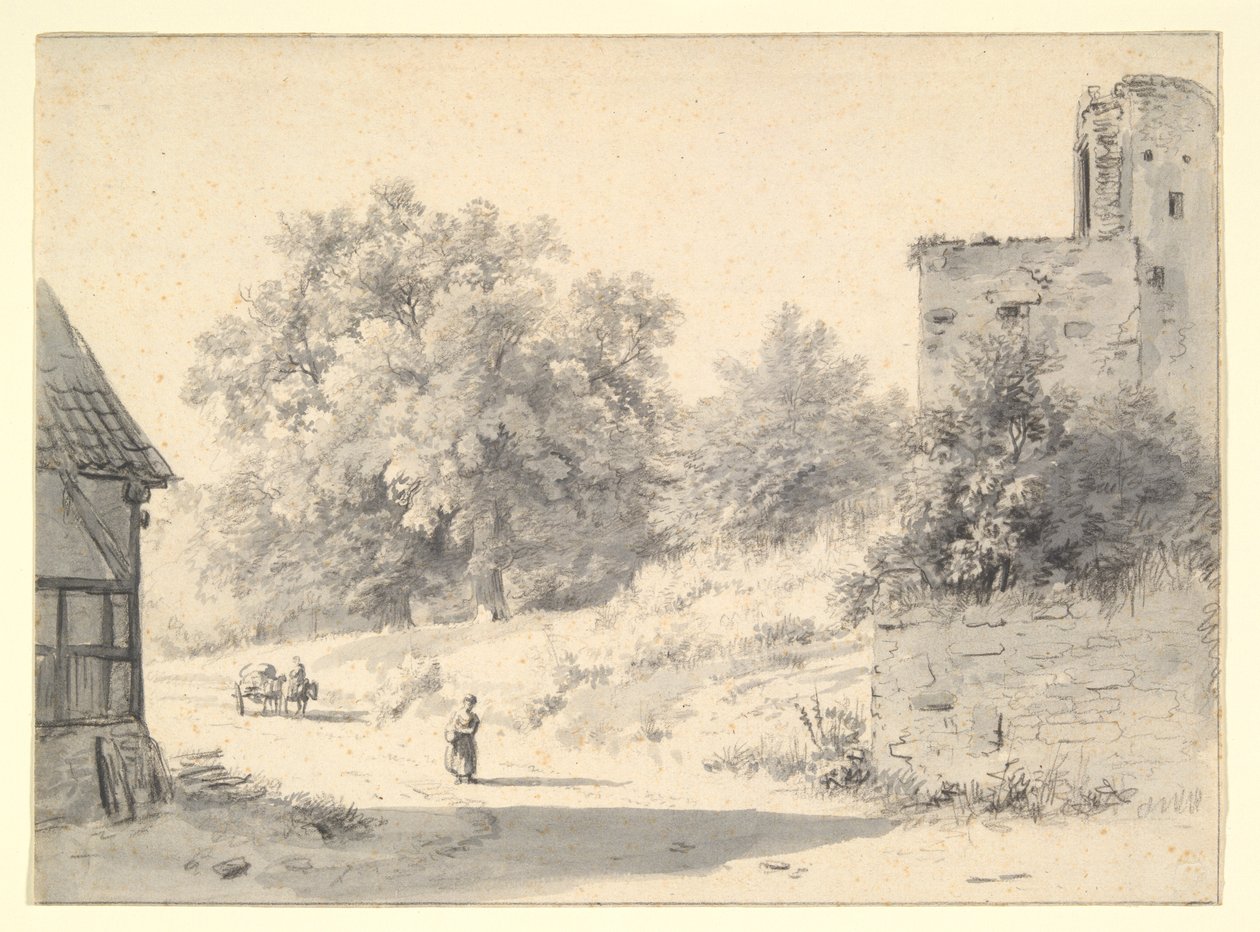 Paisaje de Barend Cornelis Koekkoek