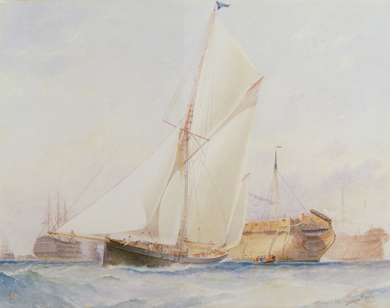 Yate de vela DIONE, Plymouth de Barlow Moore
