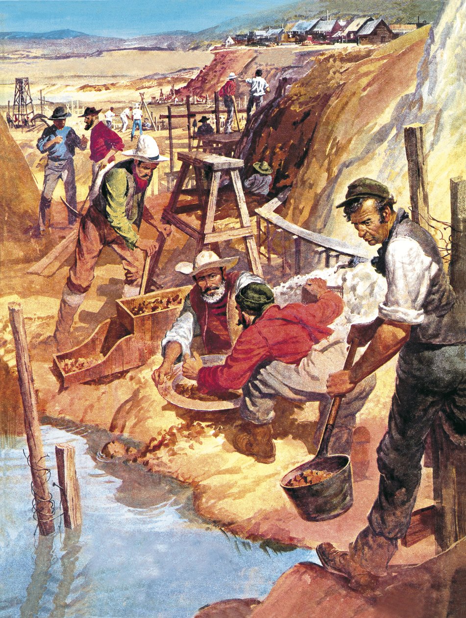 La historia de Australia: ¡Oro! de Barrie Linklater