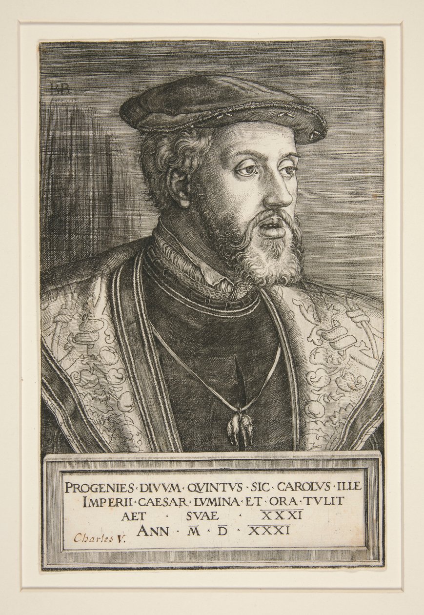 Carlos V (1500-1558) de Barthel Beham
