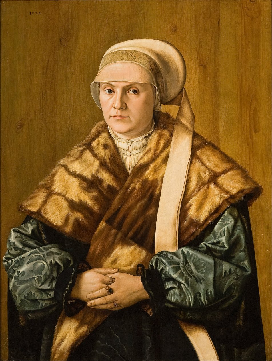 Retrato de una mujer de Barthel Beham