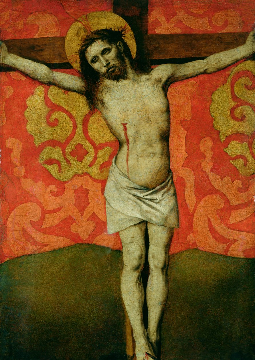 Cristo en la Cruz, c.1445-50 de Barthelemy d
